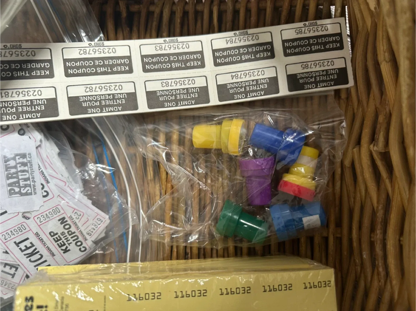 Social Package - Party Stuff Silent Auction Tickets & Supplies image indicator(6)