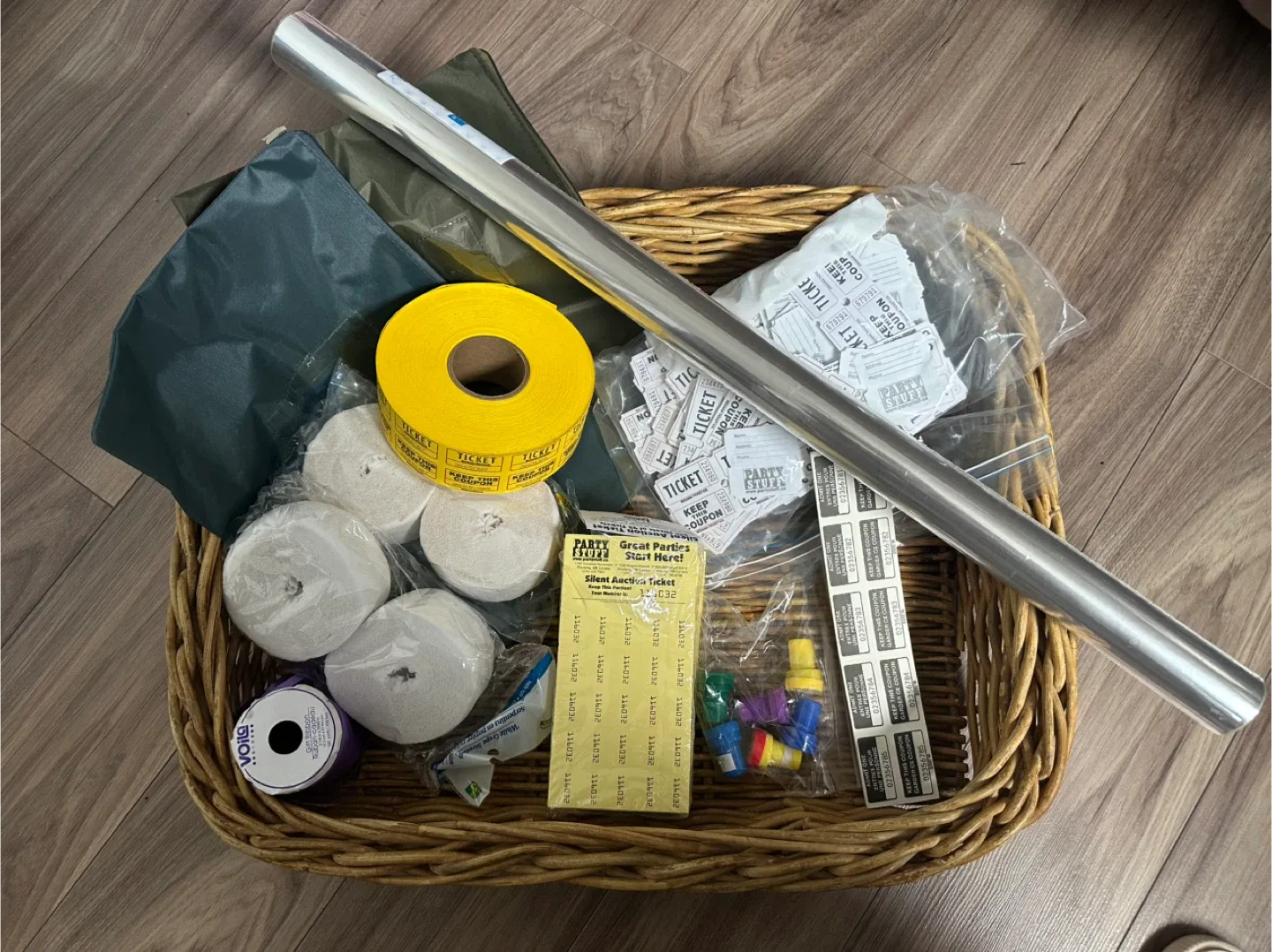 Social Package - Party Stuff Silent Auction Tickets & Supplies