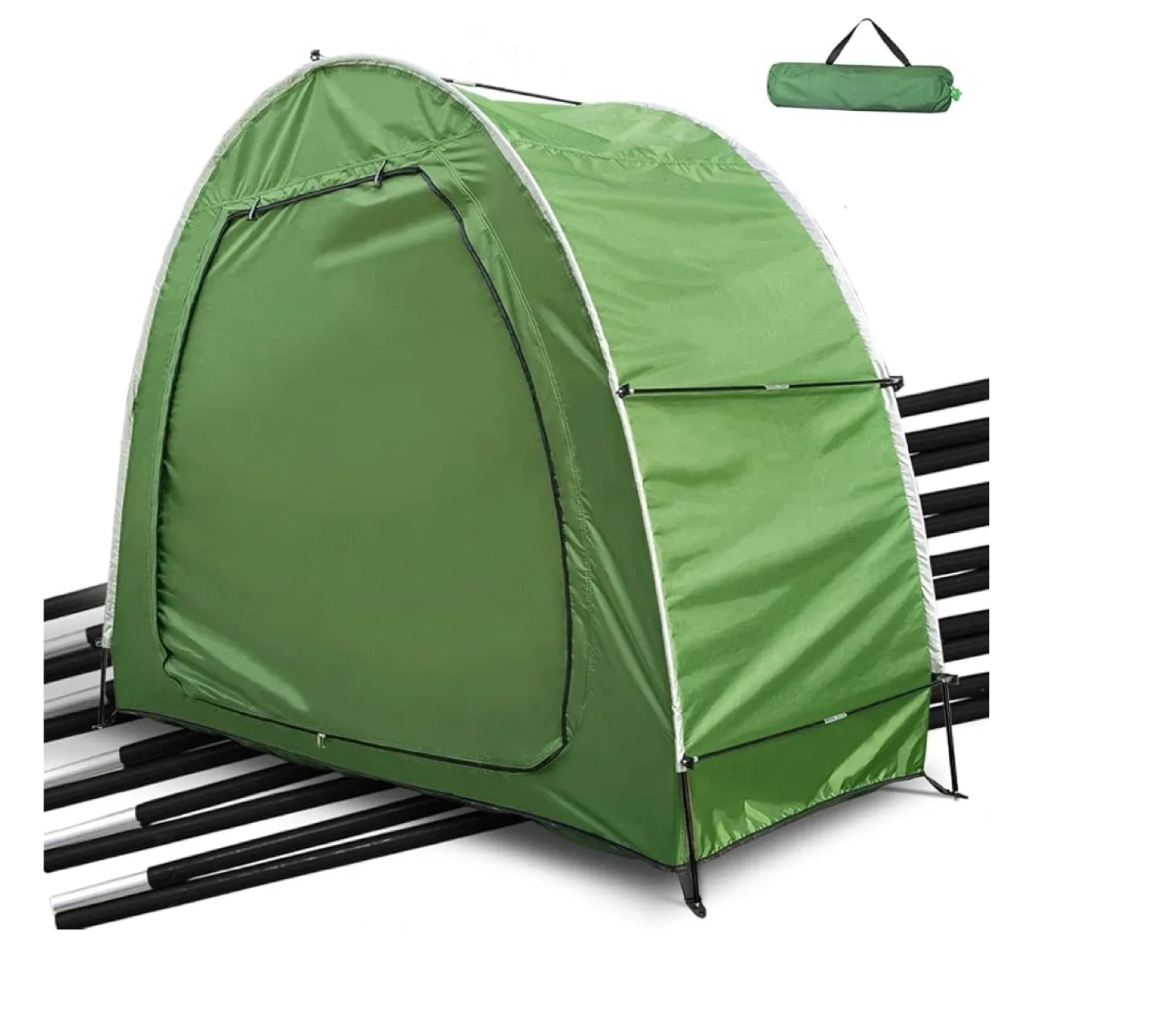 Green Bicycle Storage Tent - New! thumbnail