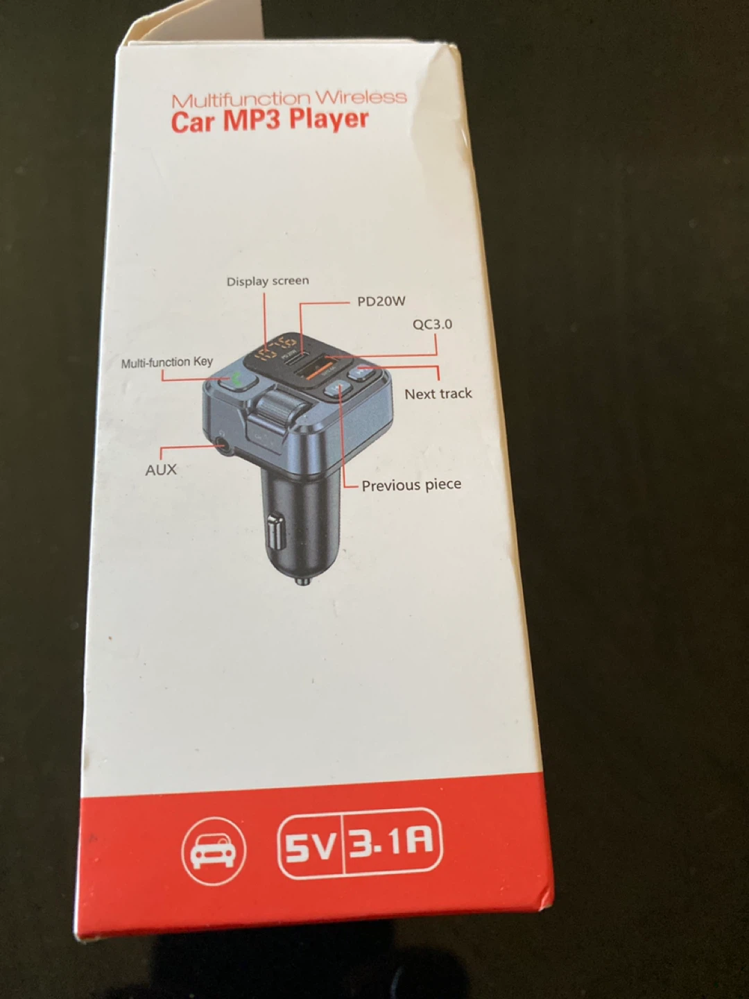 New HM101 FM Car Kit Wireless FM Transmitter - photo 3