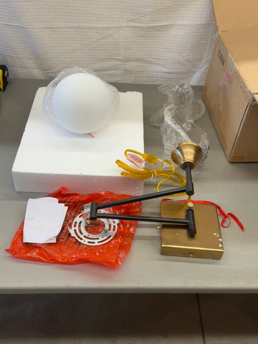 Stainless Steel Swing Arm Sconce image indicator(7)