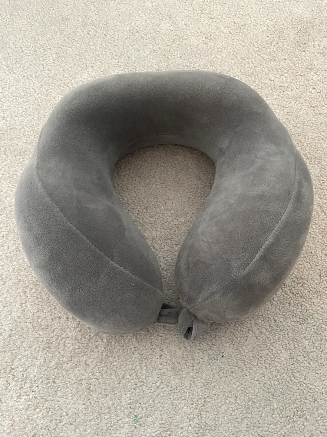 Travel Blue Grey Neck Pillow thumbnail