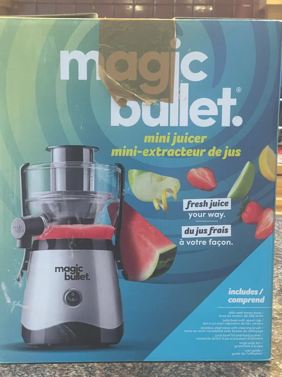 Magic Bullet Mini Juicer thumbnail