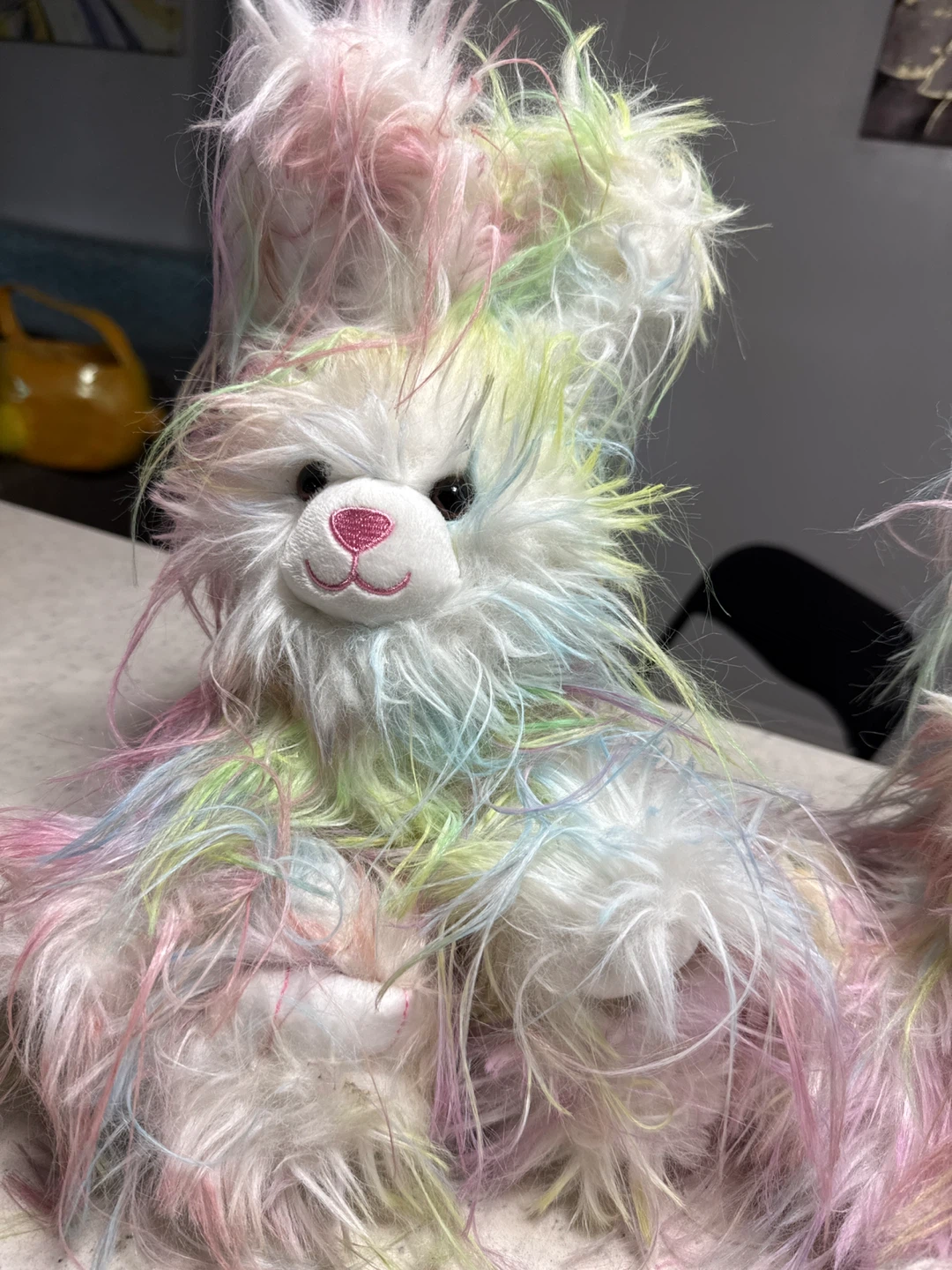 Build-A-Bear Pastel Rainbow Bunny Plush - photo 2