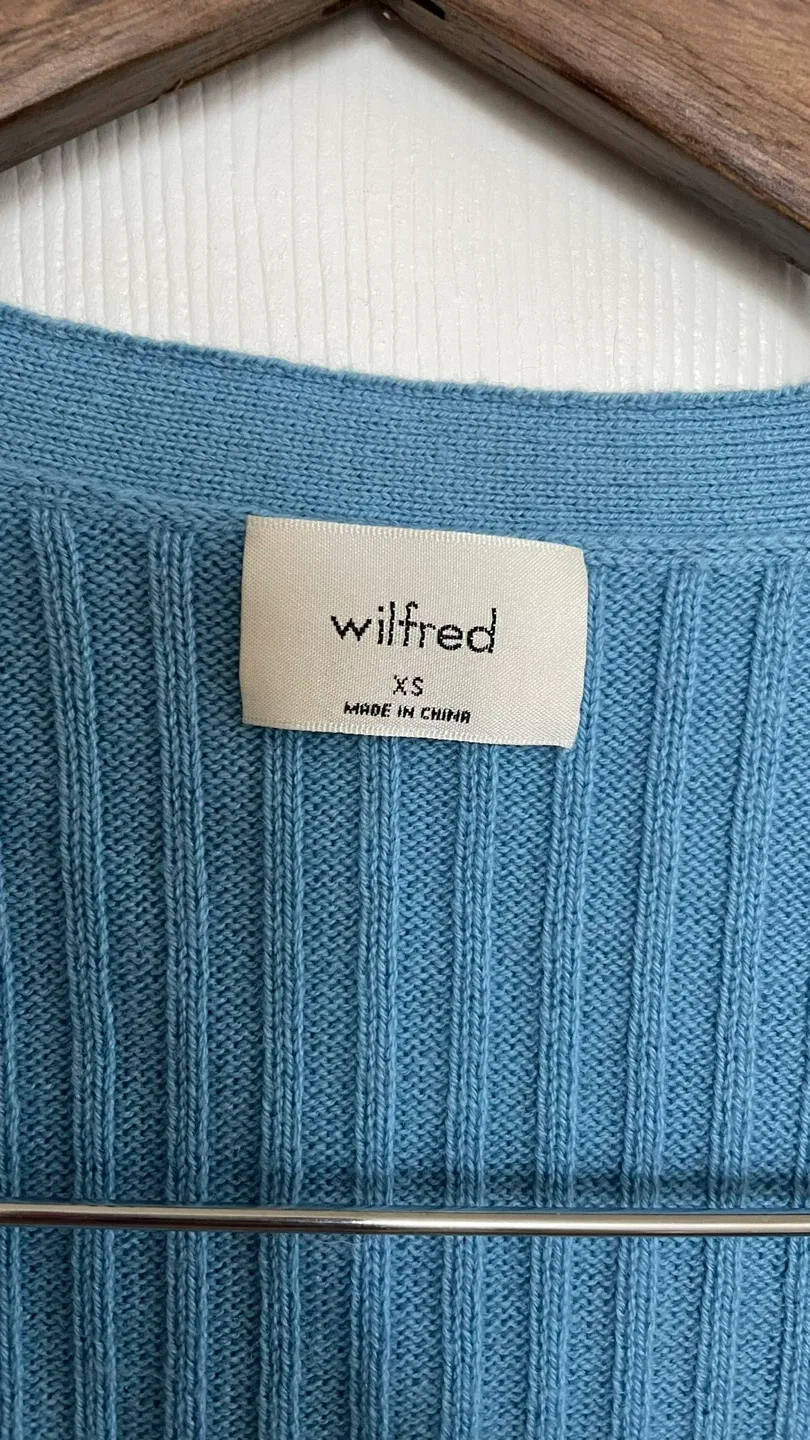 Wilfred Blue Cardigan, Size XS image indicator(2)