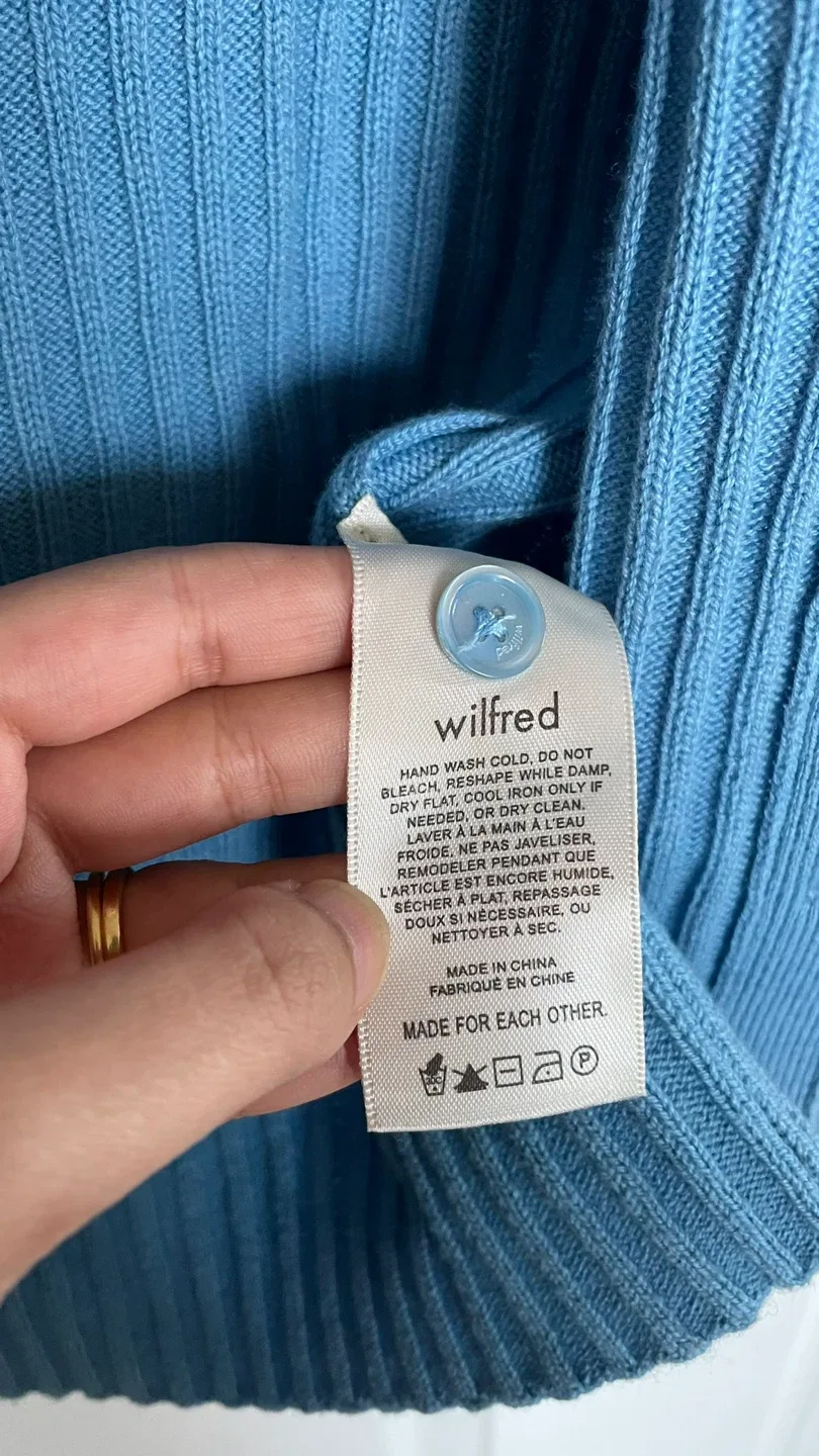 Wilfred Blue Cardigan, Size XS image indicator(3)