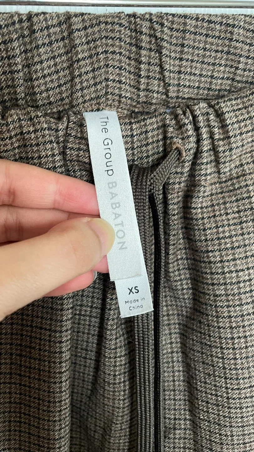 Babaton The Group Plaid Pants - Size XS thumbnail