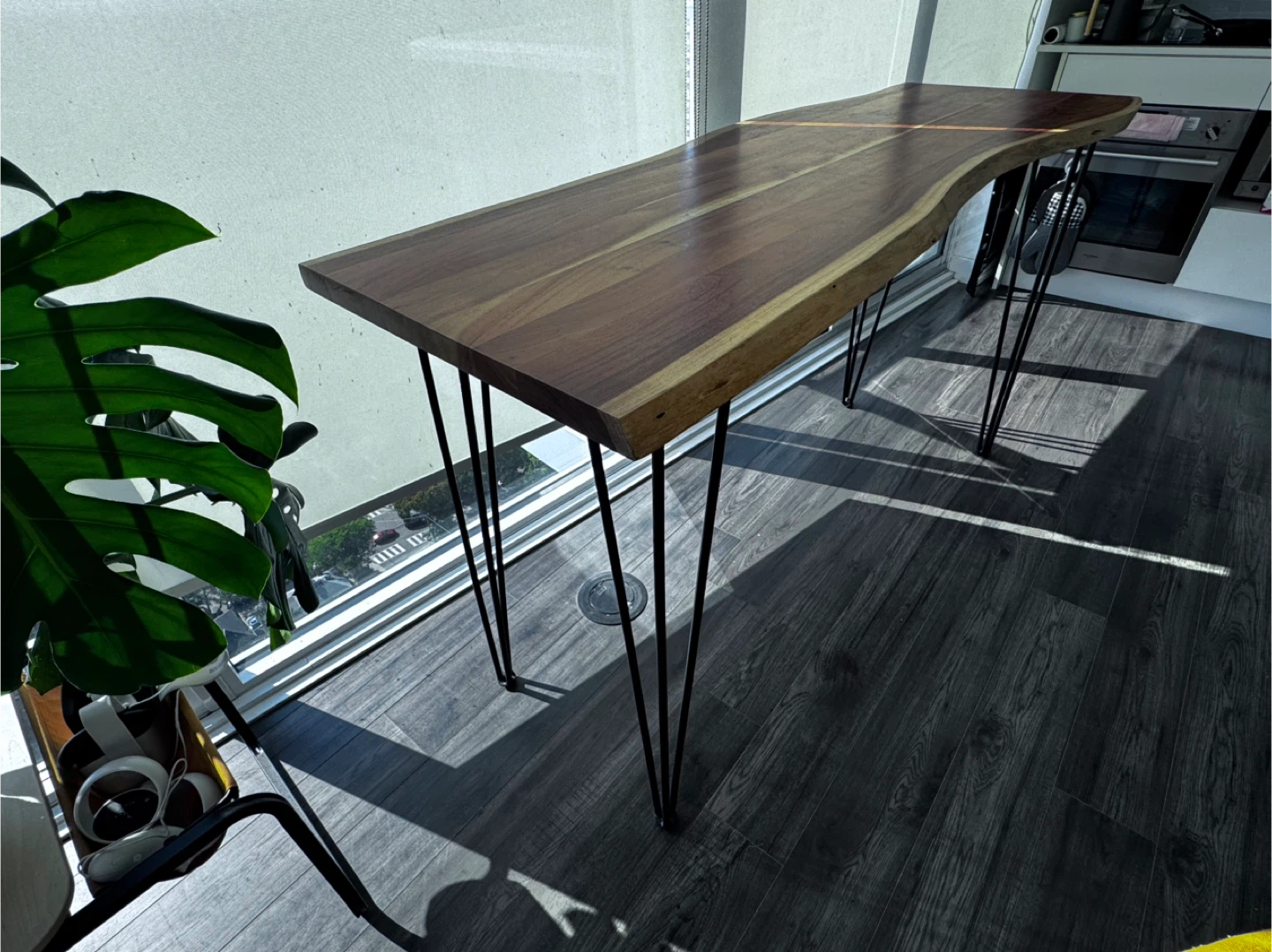 Structube Reno Real acacia wood table bar - photo 2