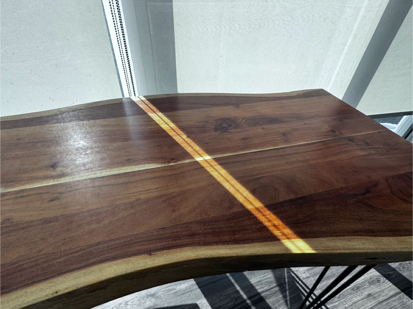 Structube Reno Real acacia wood table bar - photo 3