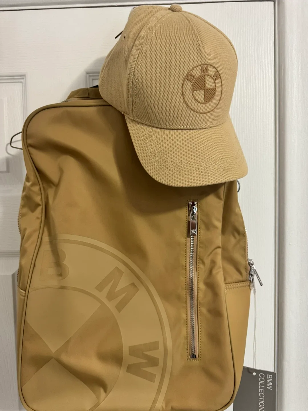 BMW Backpack Modern Sand with Cap image indicator(2)