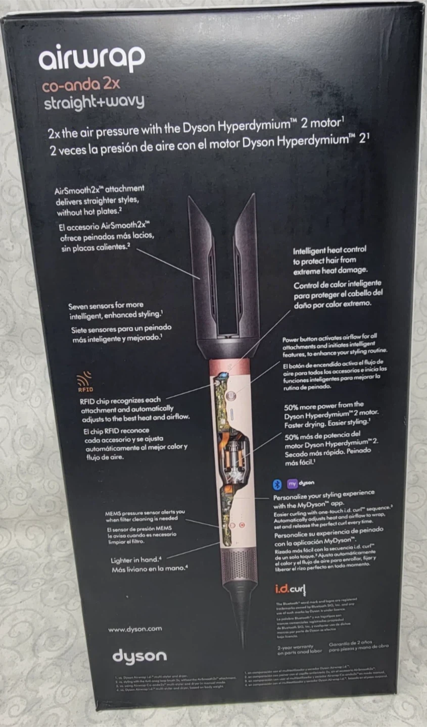 Dyson Airwrap Co-anda 2x Straight+Wavy
