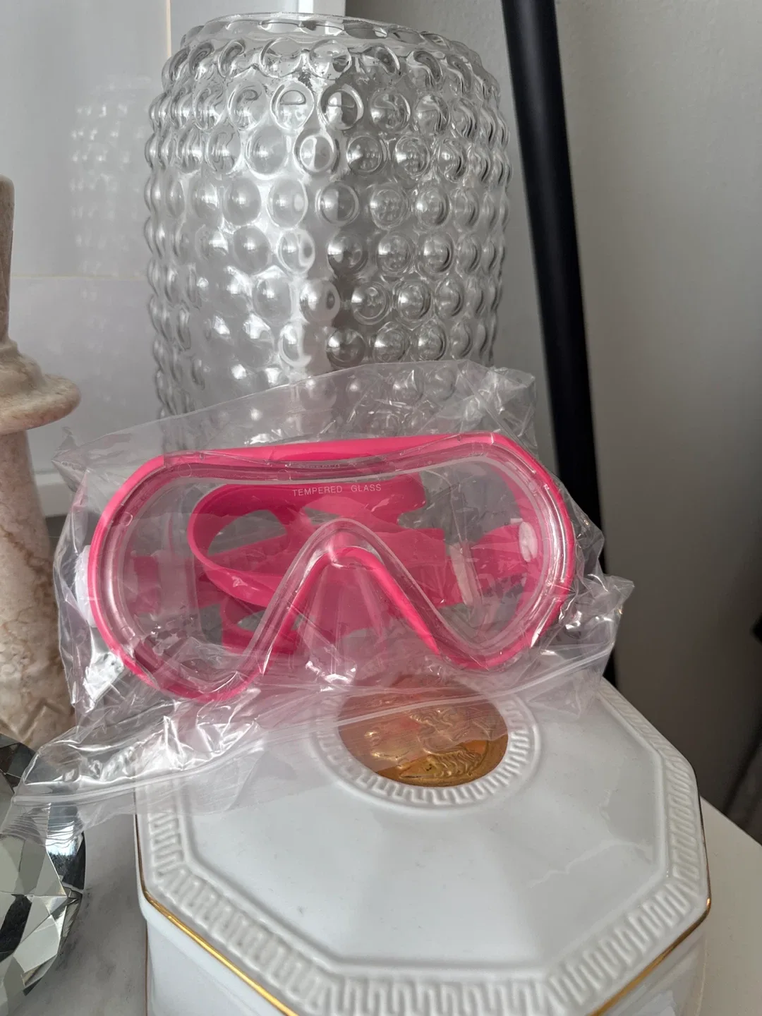 Pink Swimming Goggles - New thumbnail