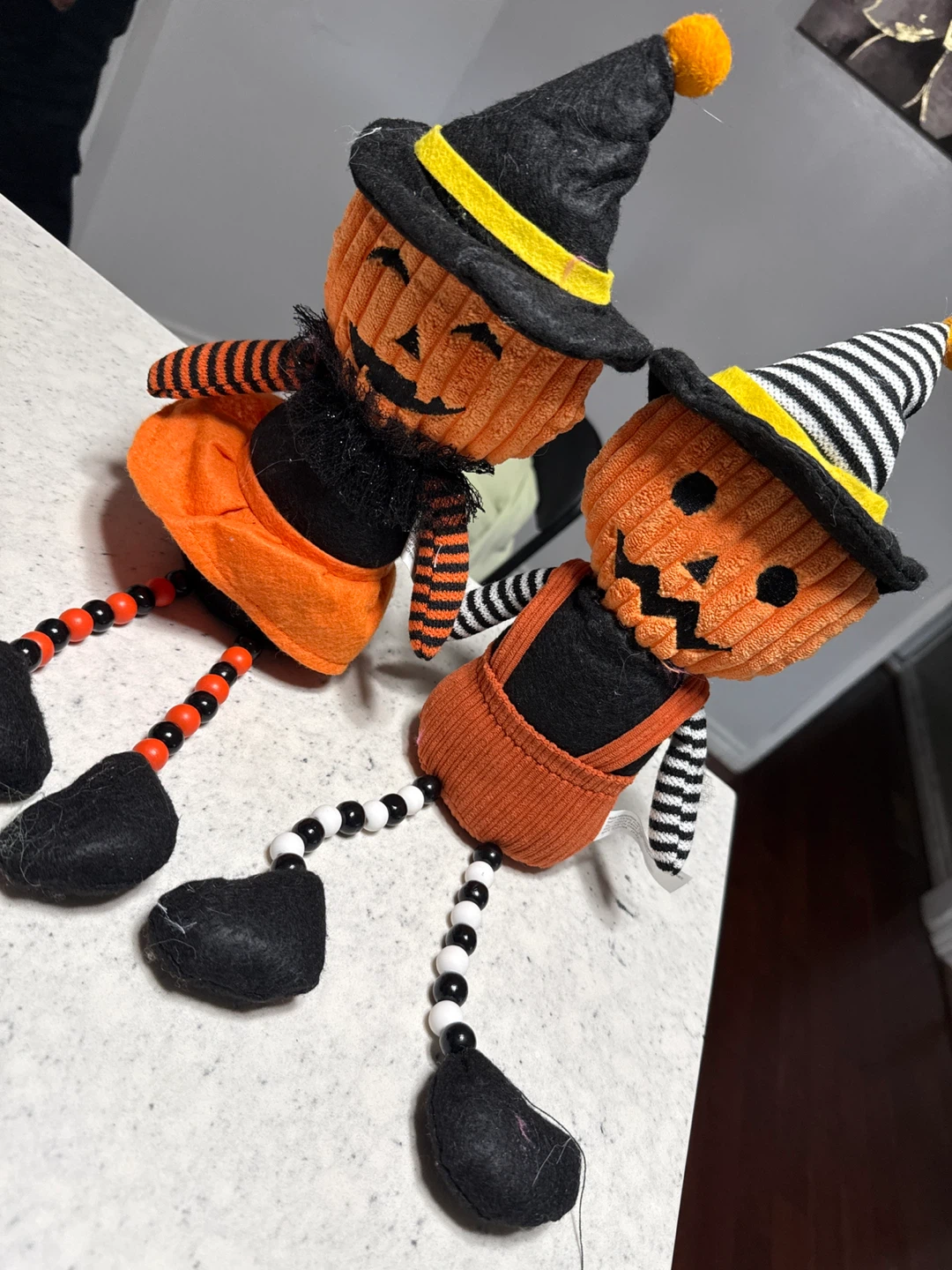 Halloween Pumpkin Witch Decorations - Set of 2 - photo 2