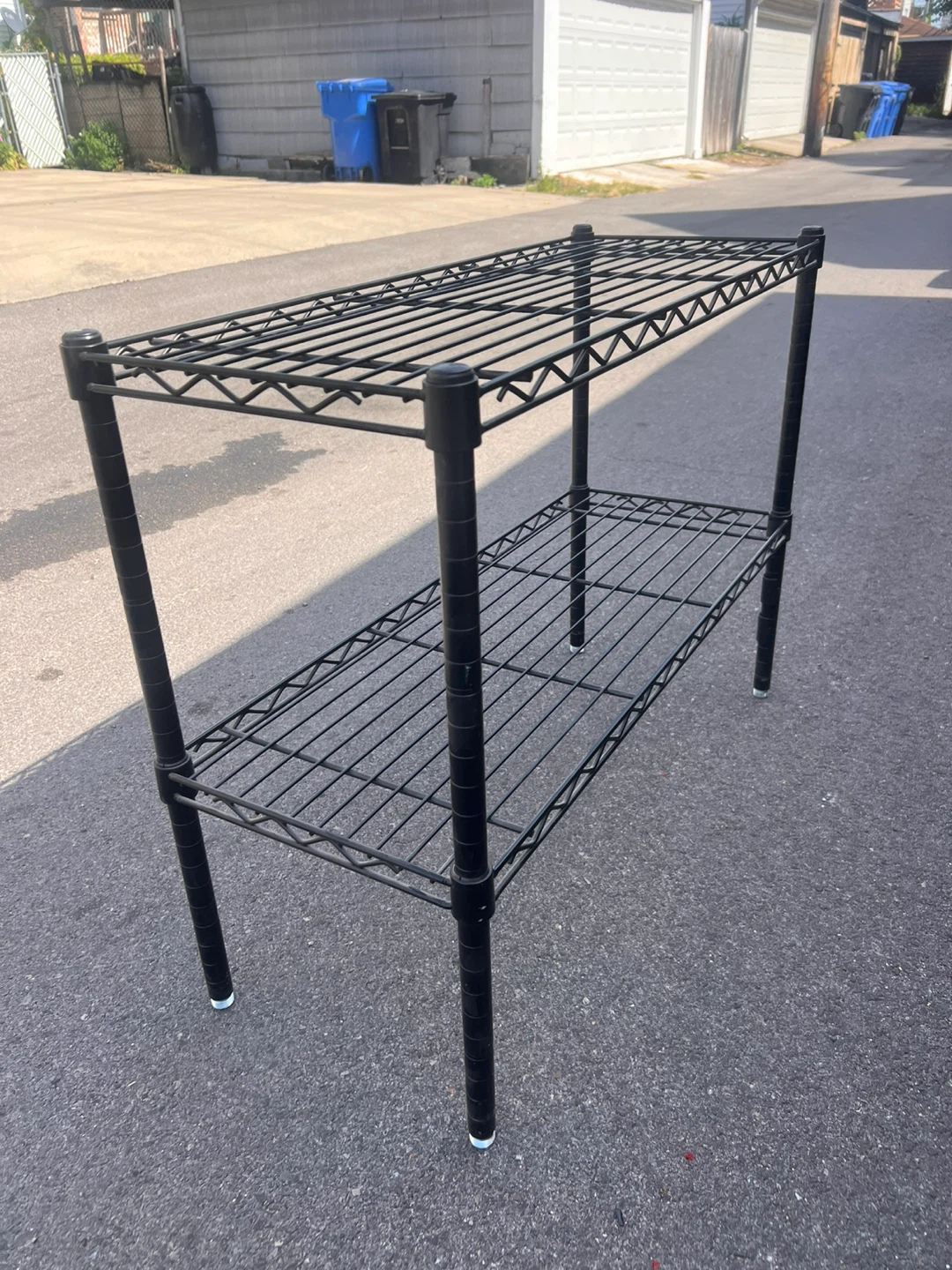 Black Wire Shelf - 35" Long x 14” Wide x 27” Tall - photo 3