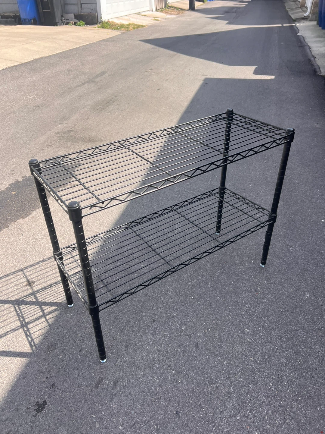 Black Wire Shelf - 35" Long x 14” Wide x 27” Tall