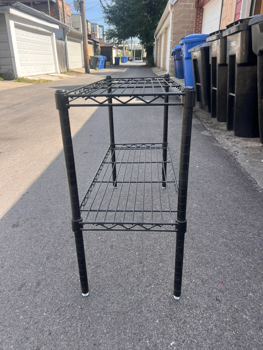 Black Wire Shelf - 35" Long x 14” Wide x 27” Tall - photo 2