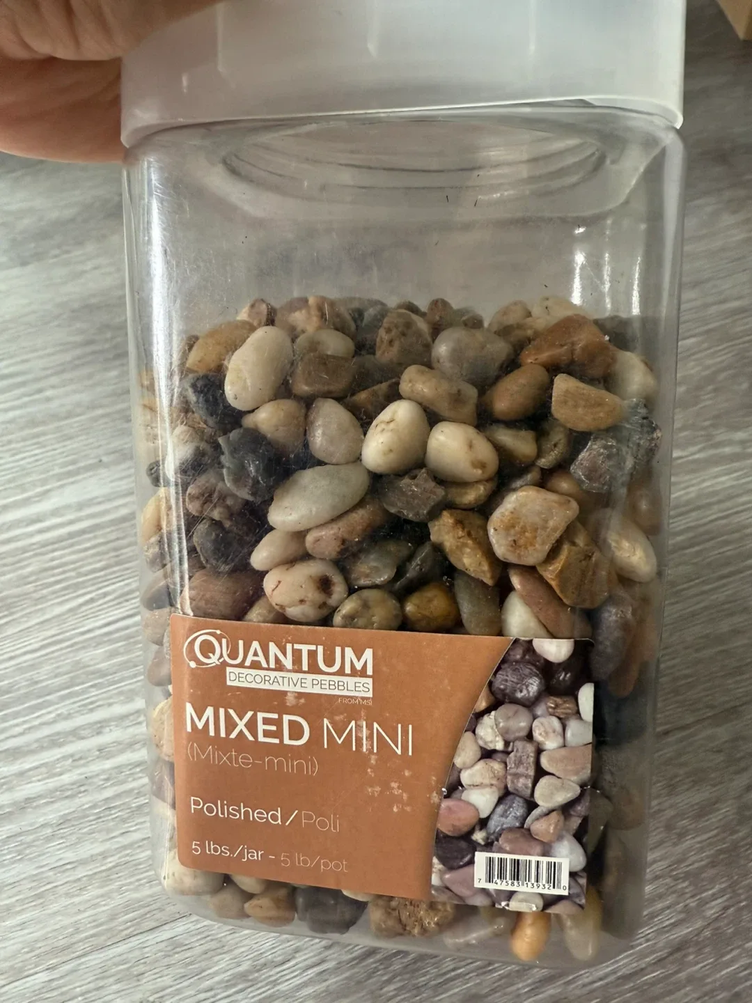 Quantum Mixed Mini Decorative Pebbles - 5 lbs thumbnail