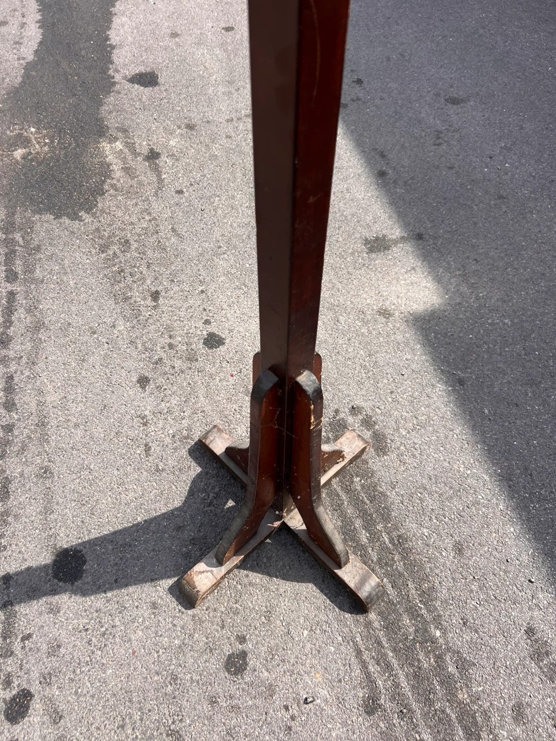 Wooden Coat Rack Stand - 65 Inches Tall - photo 3