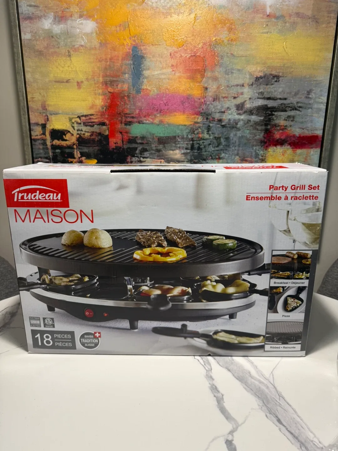 Trudeau Maison Sizzly Party Grill Set - in Box! thumbnail