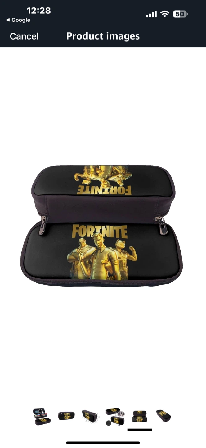 NEW Fortnite Pencil Case - Black - photo 5
