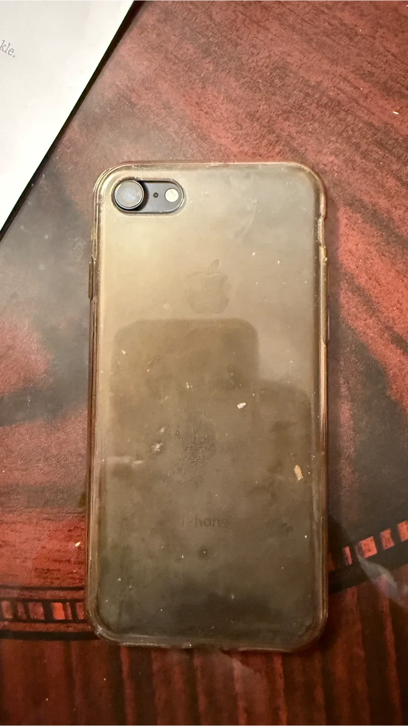 Apple iPhone 7 128GB black & screen protector plus original box image indicator(4)