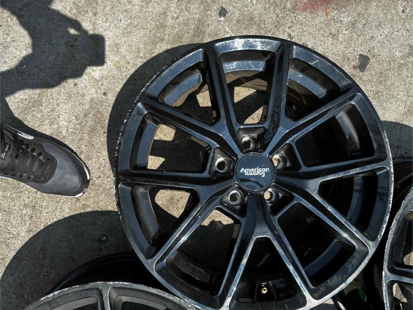 American Racing Black Wheels - Set of 4 image indicator(4)