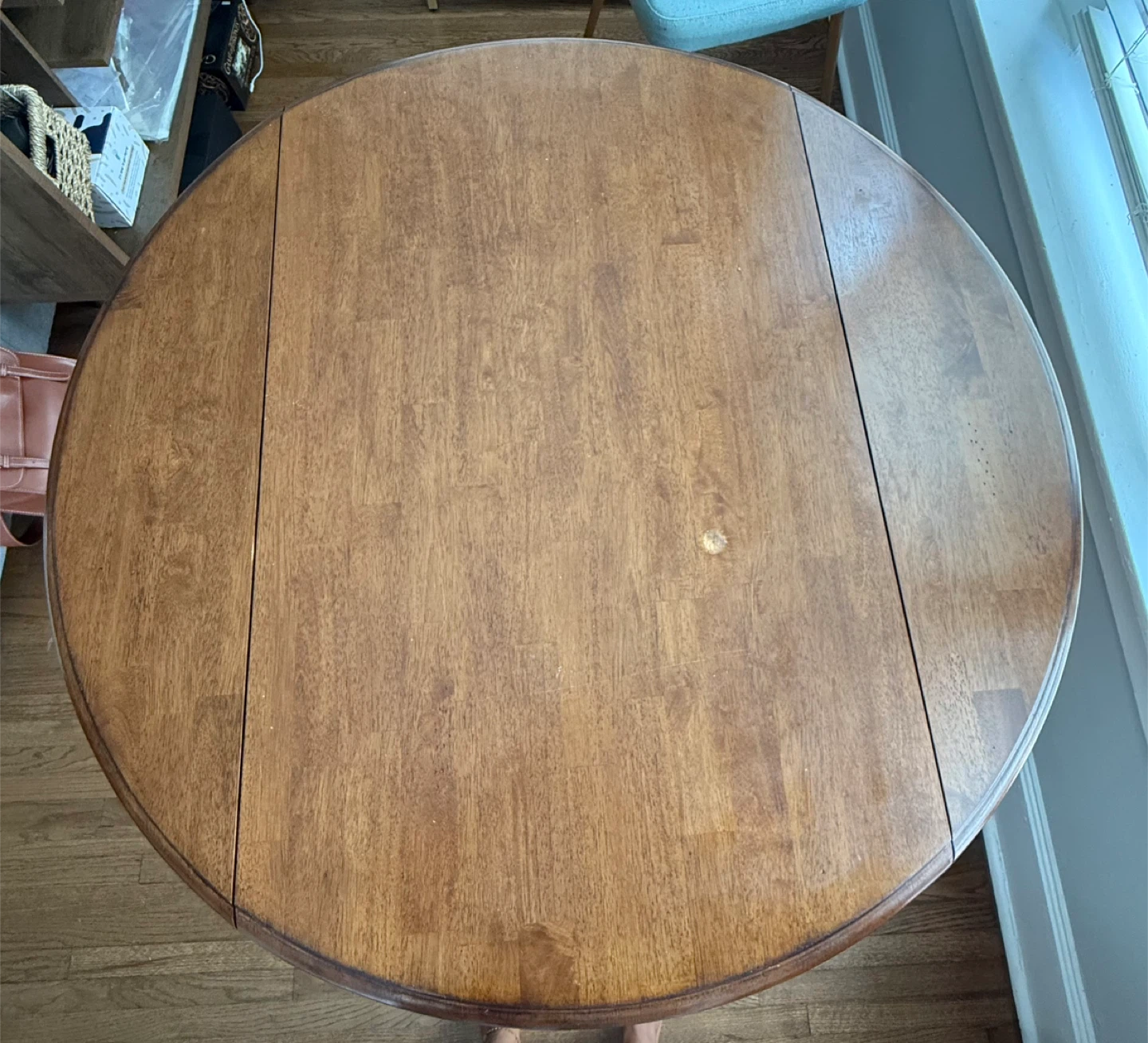 Round Wooden Dining Table - photo 2