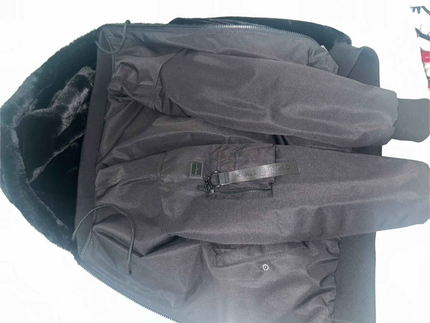 Karl Lagerfeld Faux Fur Reversible Jacket - photo 4