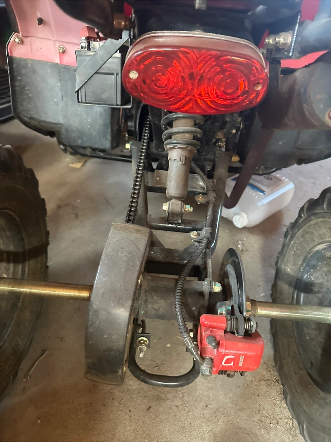 Red ATV  kids - almost new - photo 5