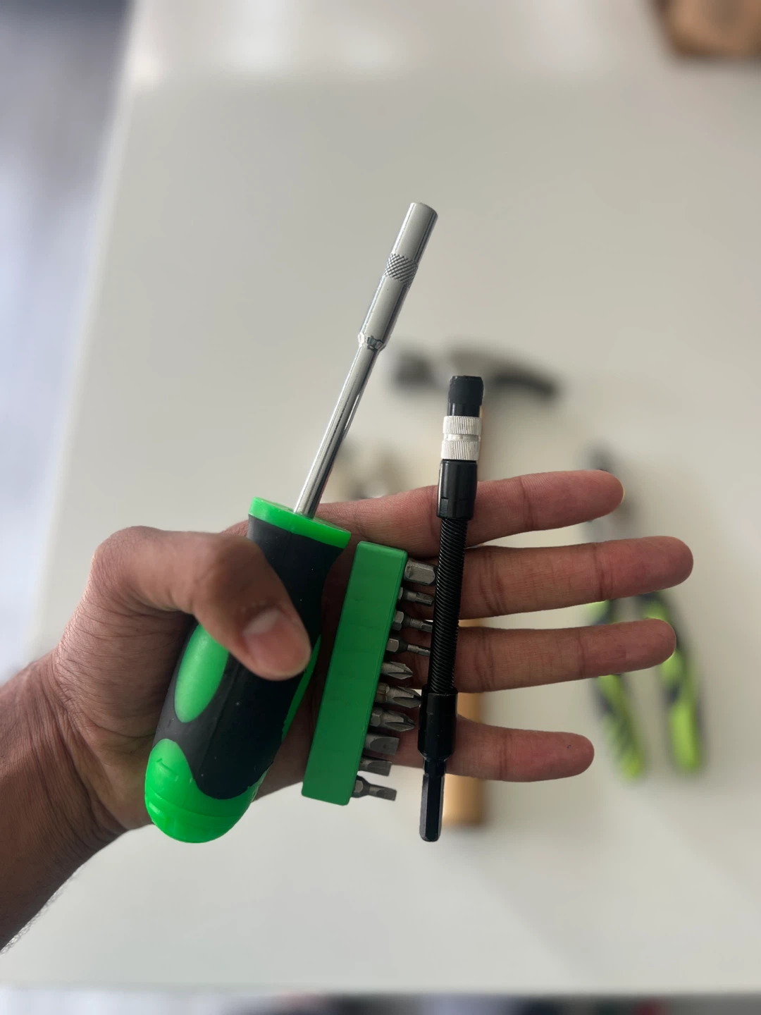 Mixed Tools Set - Hammer, Wrench, Plier, Screwdriver - photo 2