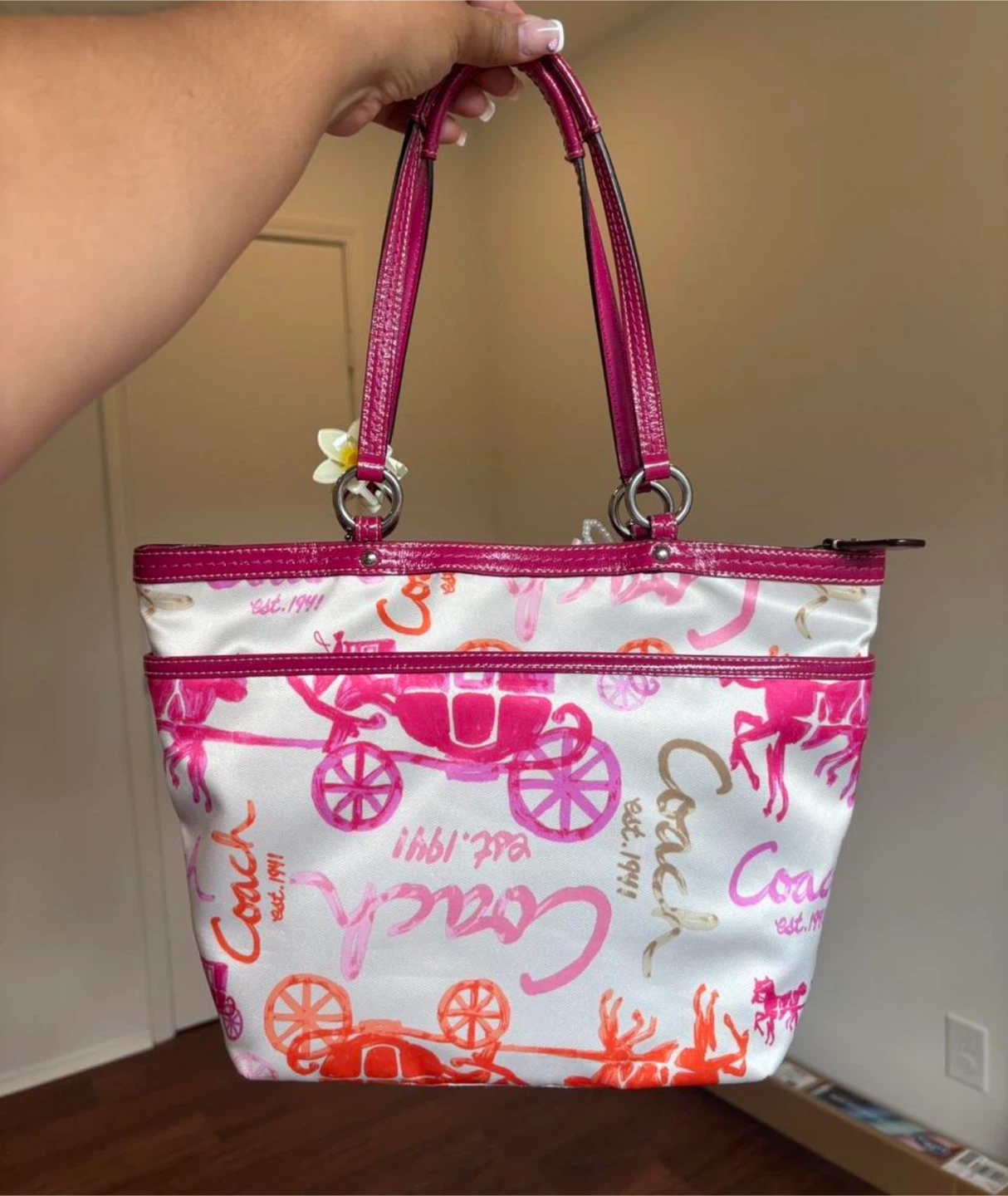 Coach Horse and Carriage Tote Bag - photo 2