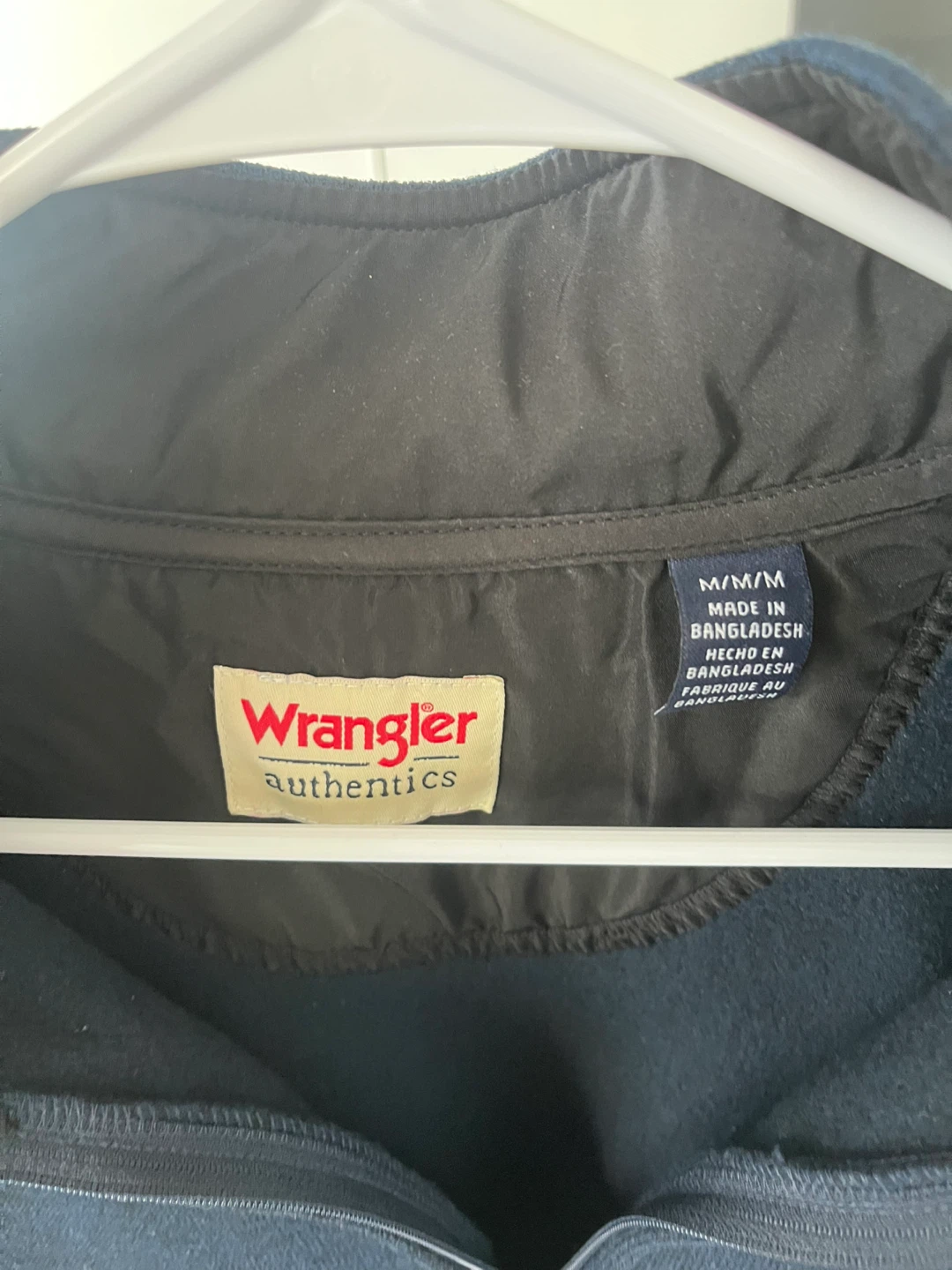 Wrangler Authentics Quarter Zip Pullover - M - photo 2