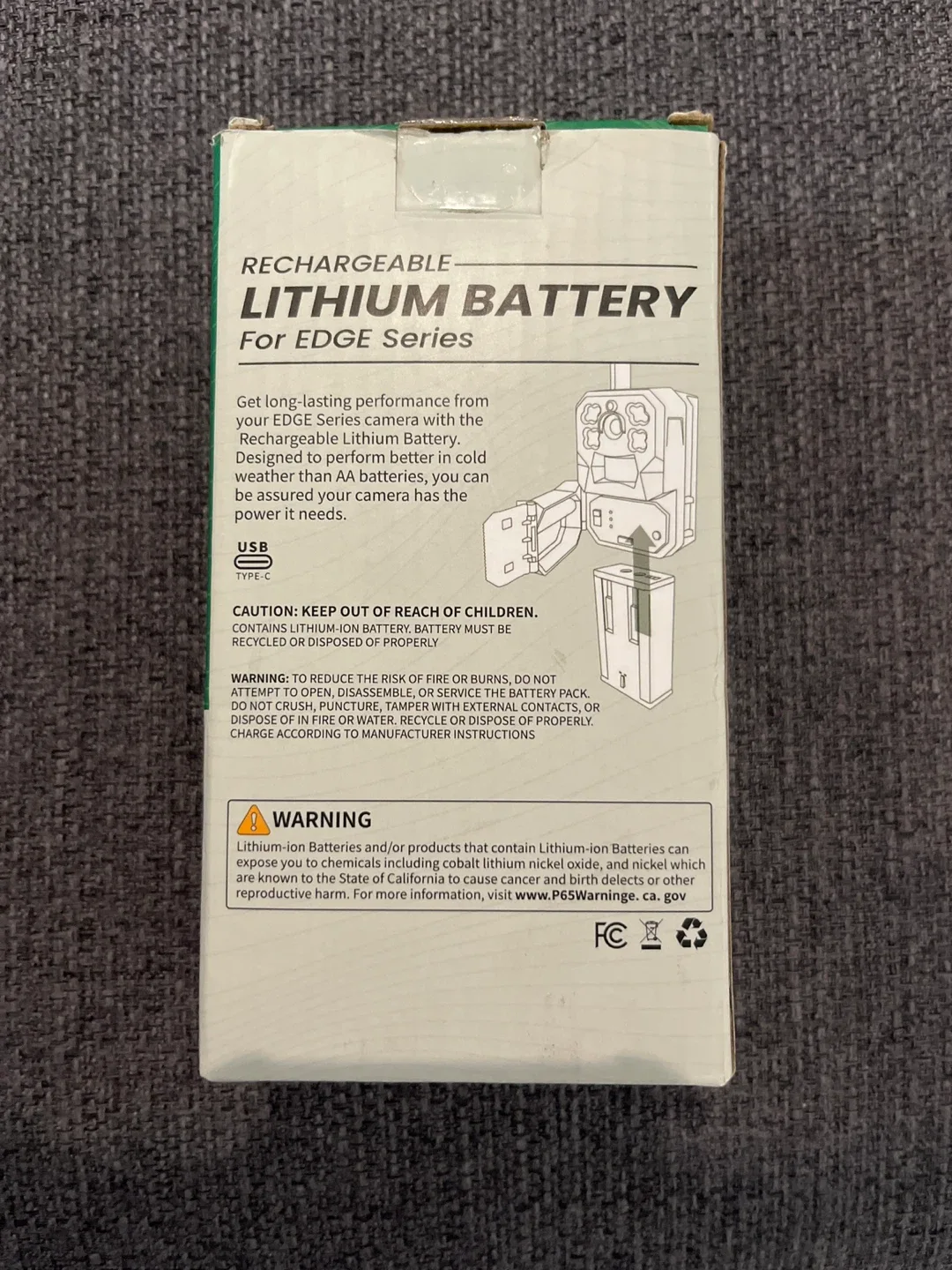 EDGE Series Rechargeable Lithium Battery image indicator(2)