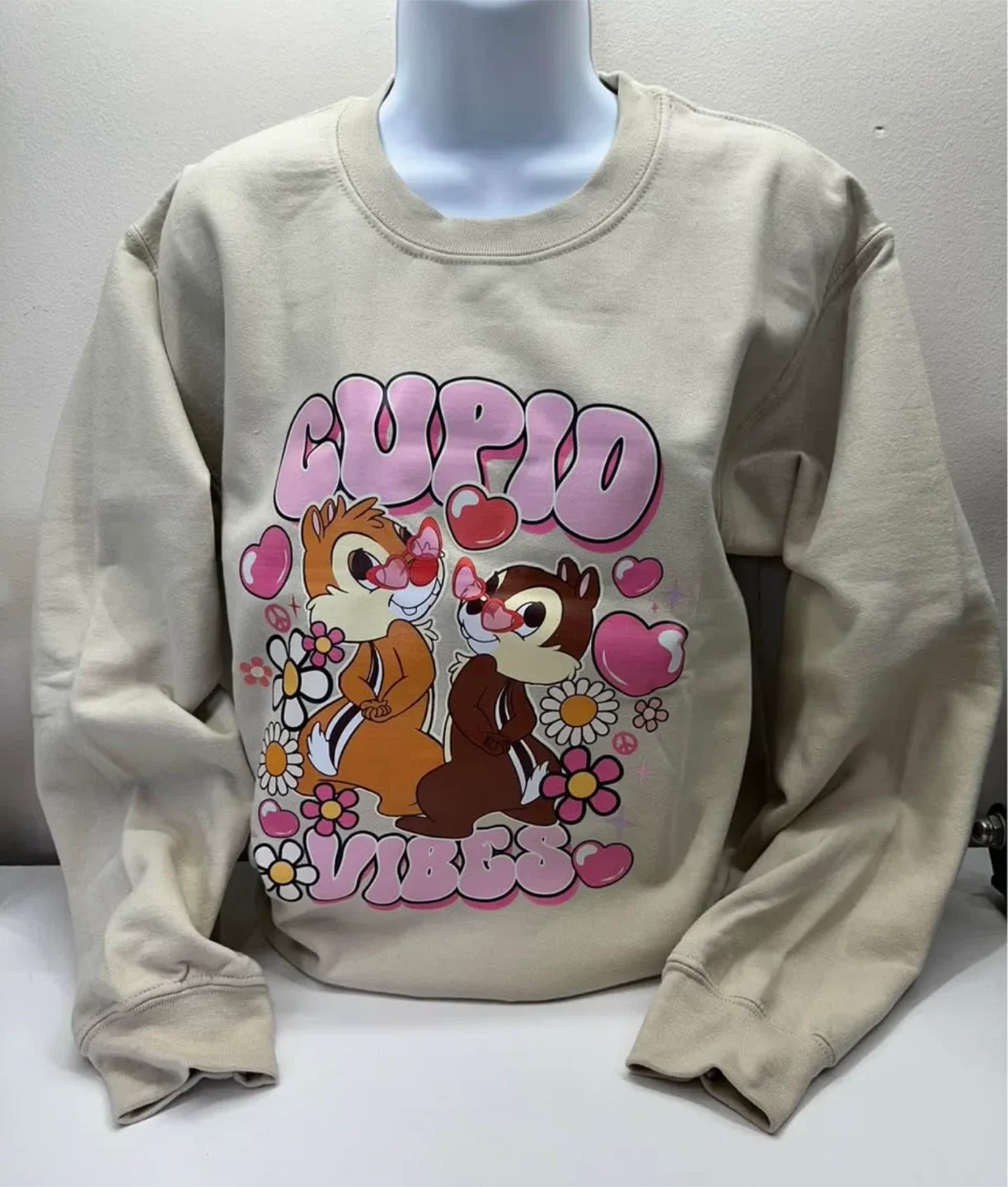 Cupid Vibes Chip and Dale Crewneck thumbnail
