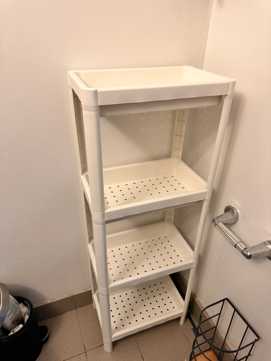 IKEA VESKEN White Shelf Unit(MOVEOUT SALE) - photo 2
