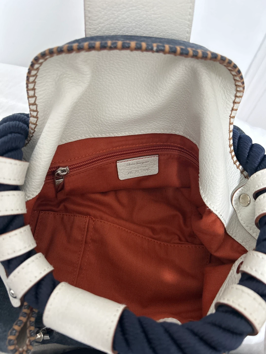 Salvatore Ferragamo Denim Hobo Bag - photo 2