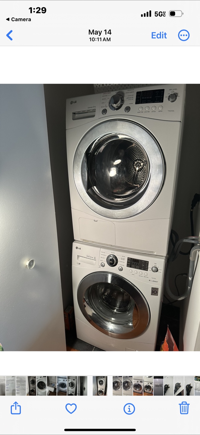 LG Sensor Dry Washing Machine - photo 4