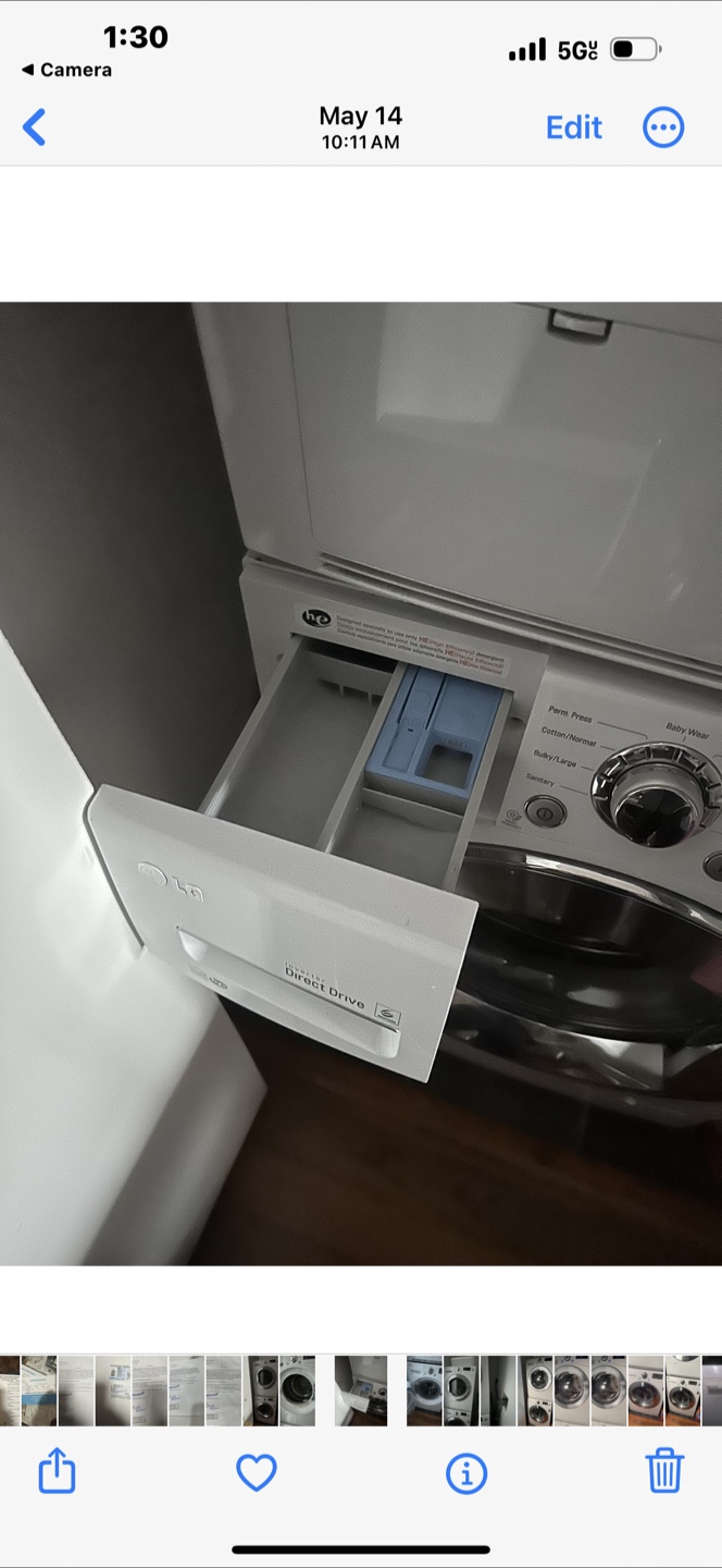 LG Sensor Dry Washing Machine - photo 5
