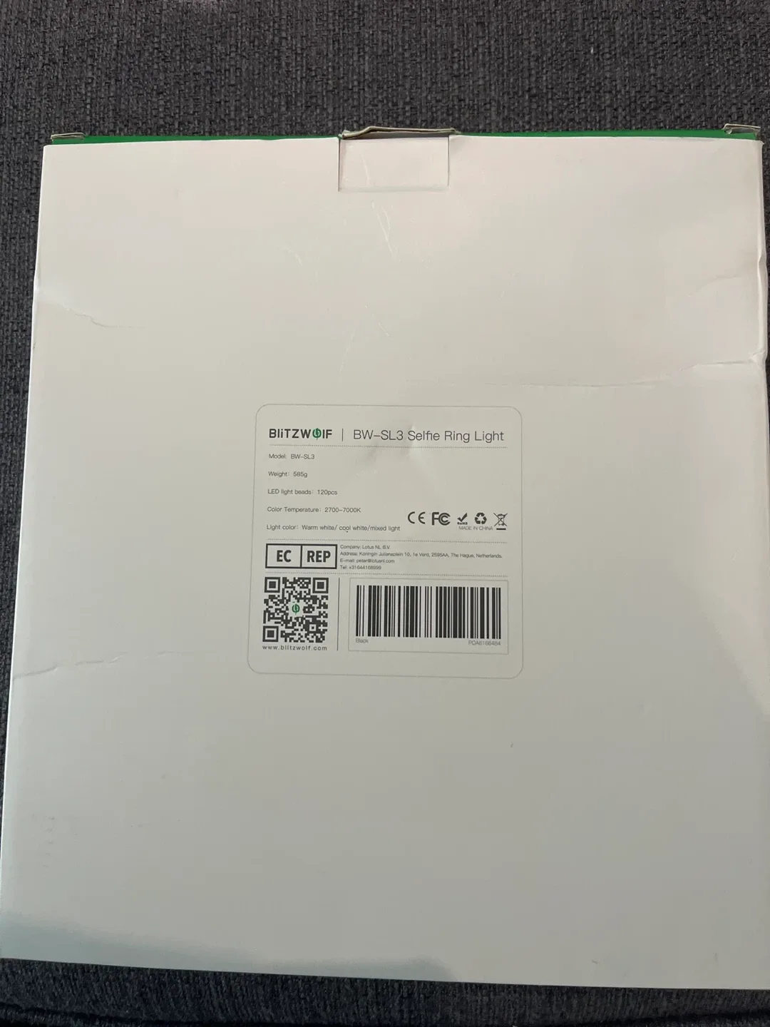 BlitzWolf BW-SL3 Selfie Ring Light - New in Box! image indicator(3)