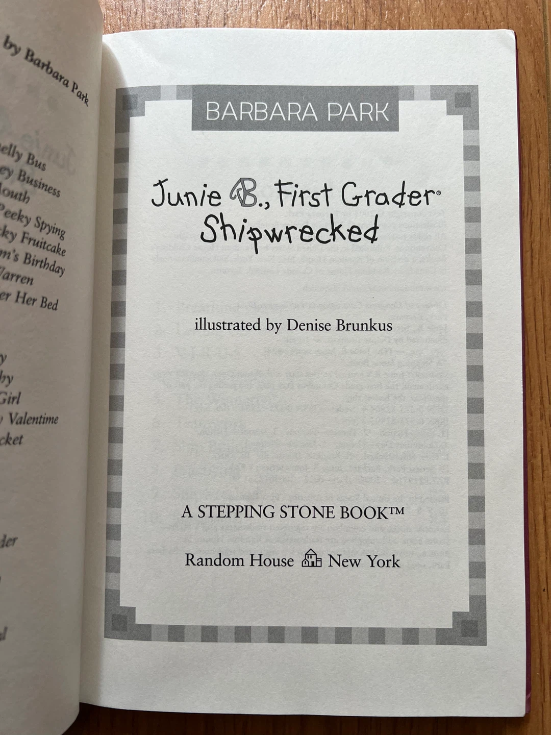 10 Junie B. Jones Books for $10! - photo 2