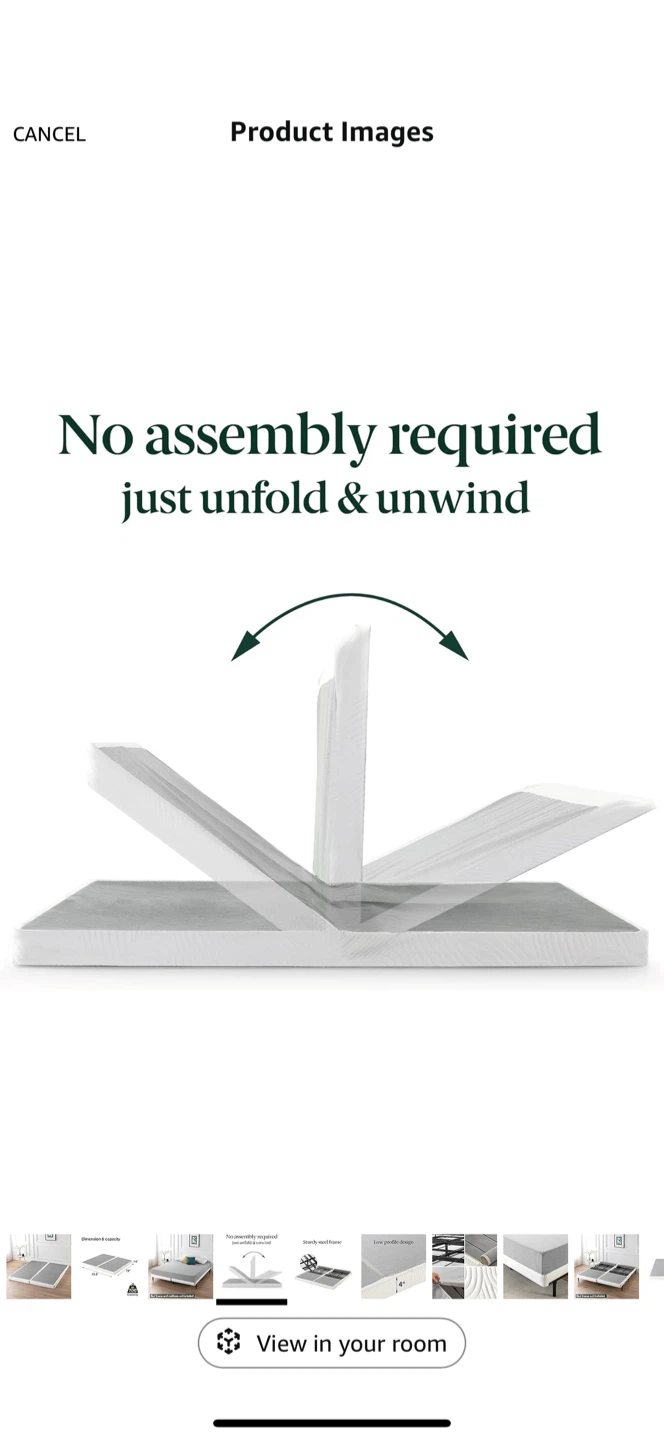 4-inch Low Profile Bed Frame - photo 3