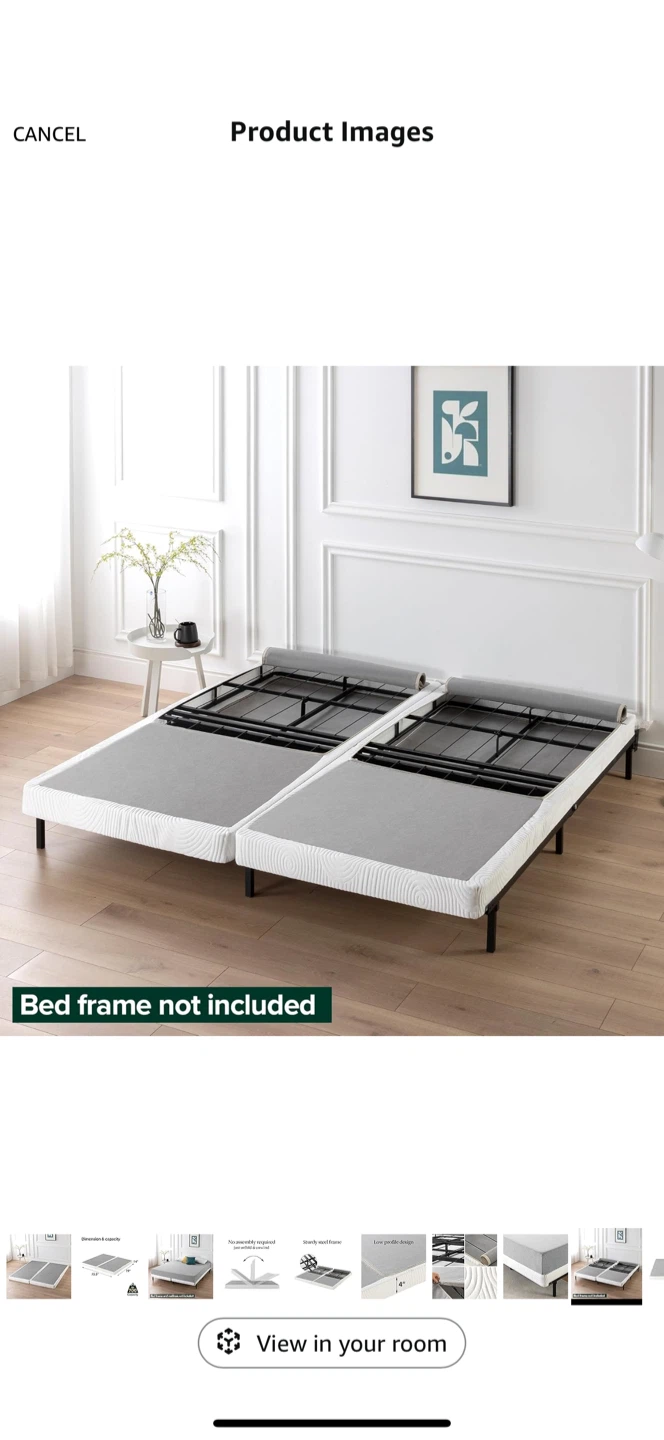 4-inch Low Profile Bed Frame - photo 2