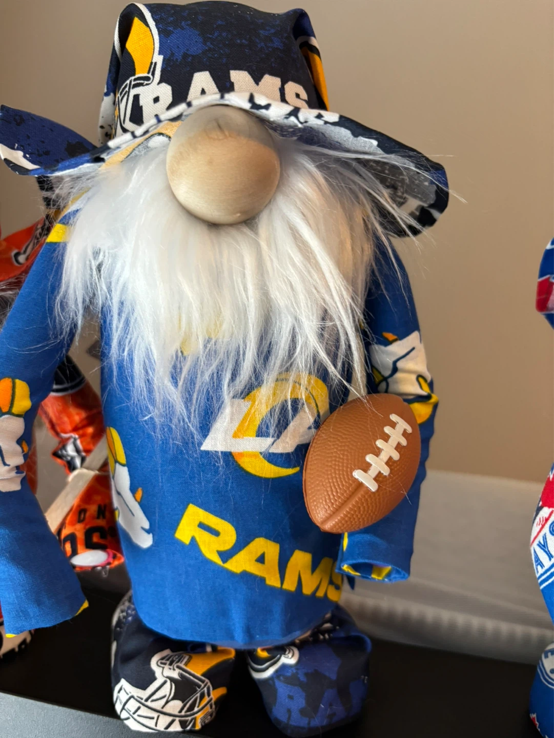 Handmade NFL Team Gnomes