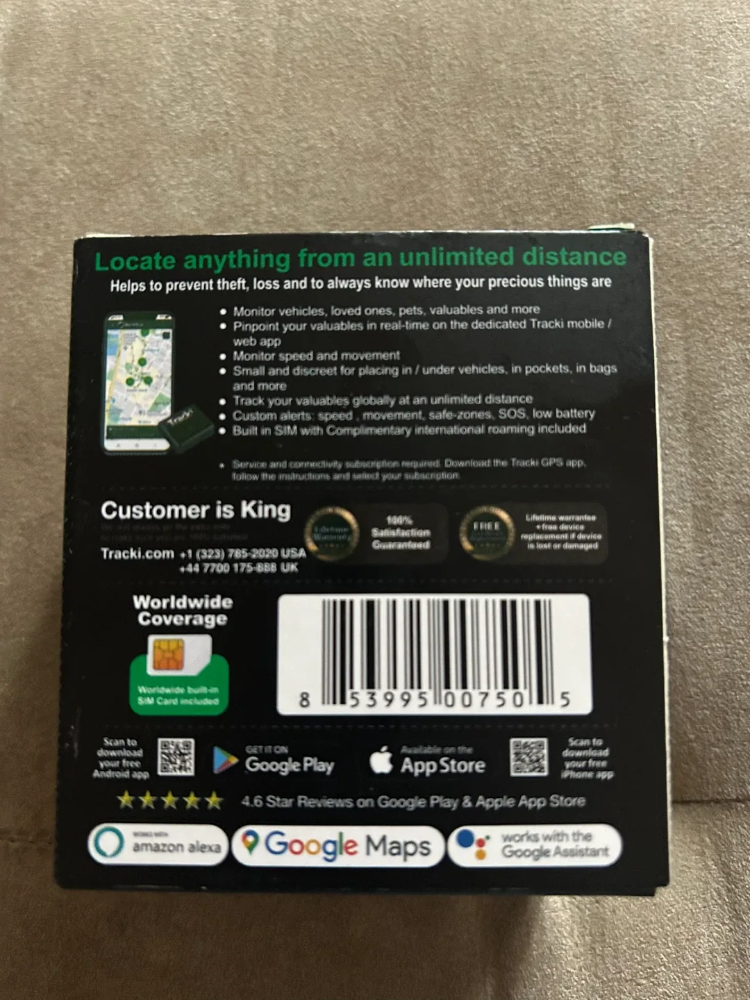 New Tracki Real-Time Global GPS Tracker image indicator(3)