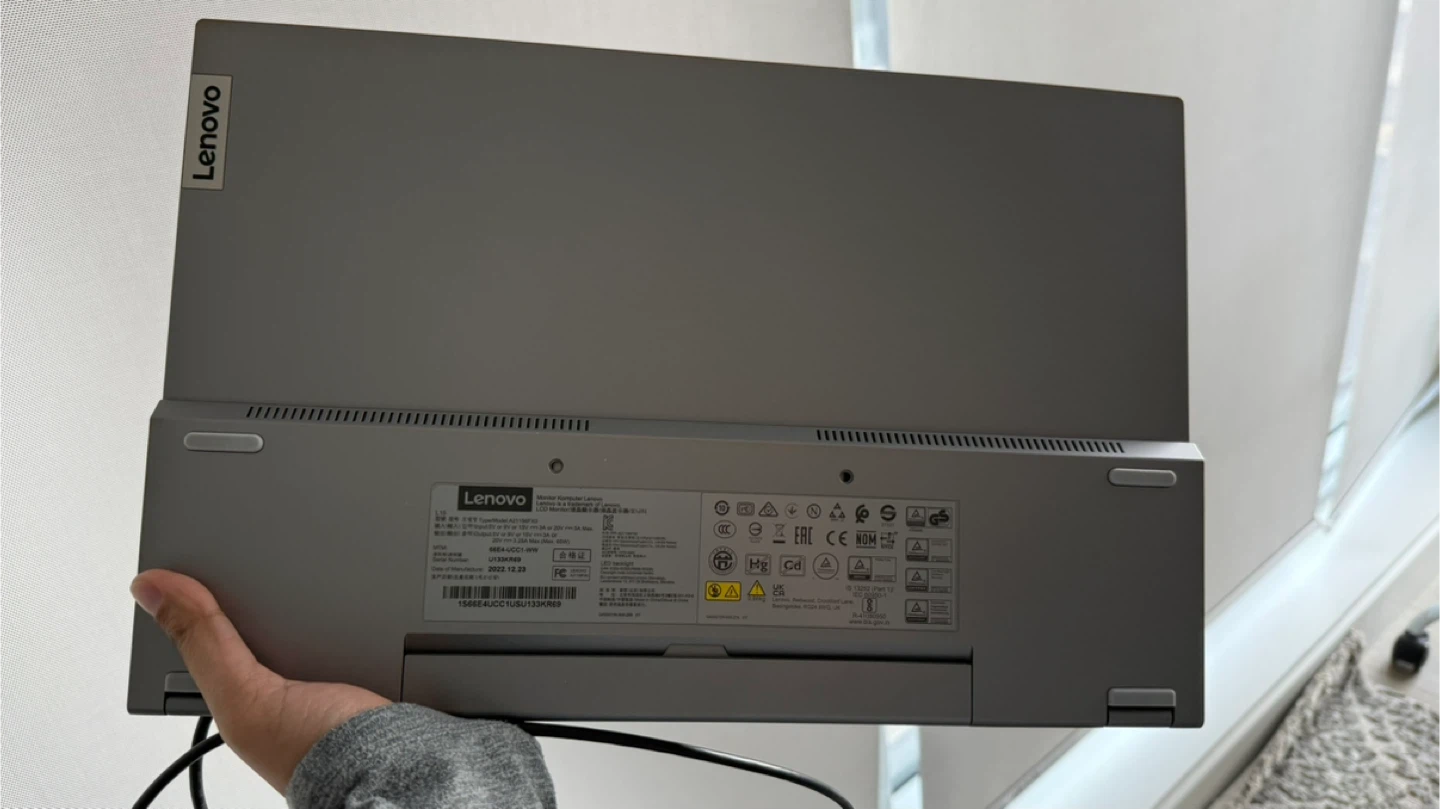 Lenovo ThinkVision M14 Portable Monitor - photo 2