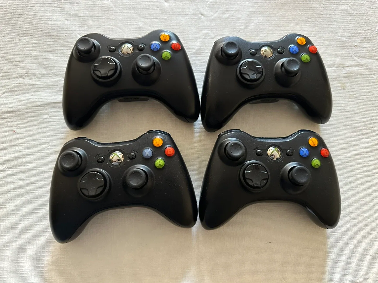 Xbox 360 Wireless Controllers - Black $15 each thumbnail