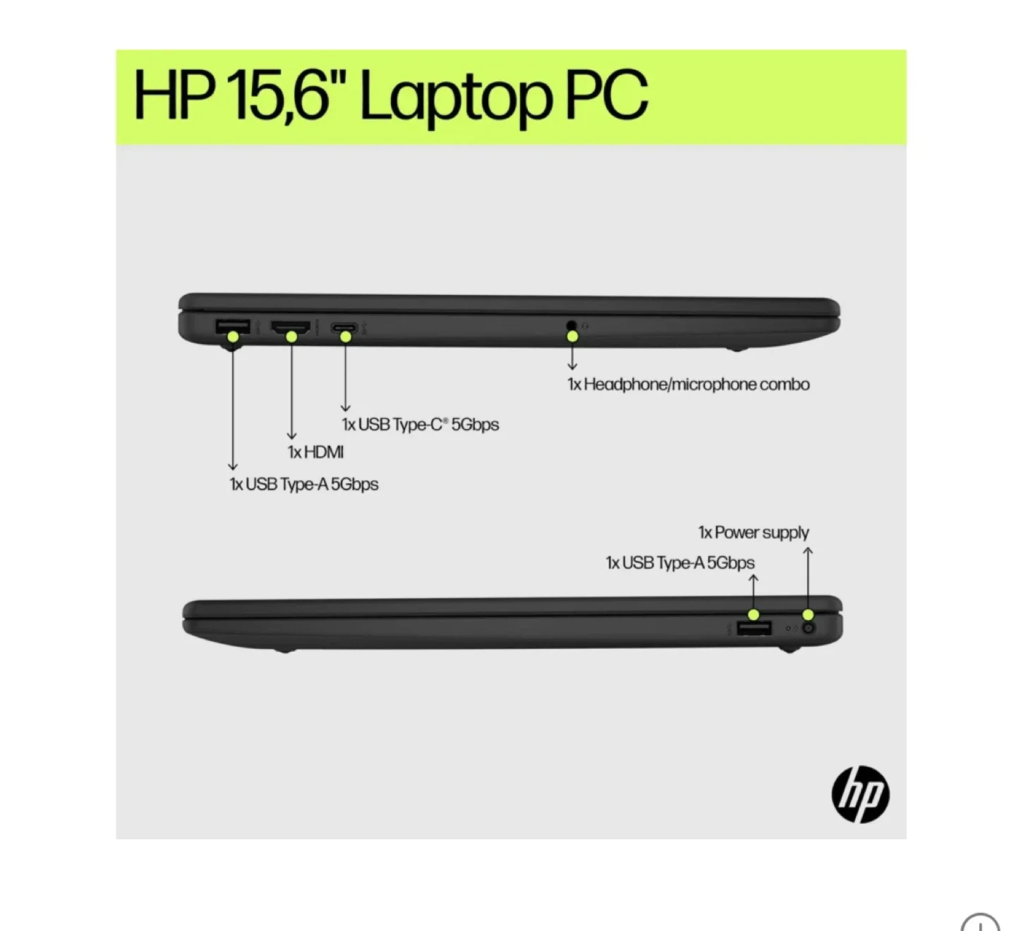 HP 15.6" Laptop image indicator(3)