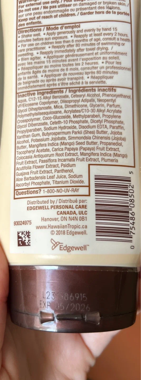 Sunscreens image indicator(3)