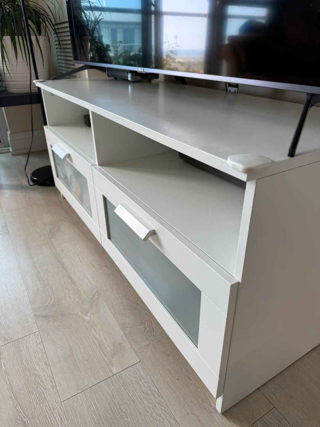 TV Unit White IKEA BRIMNES - photo 4