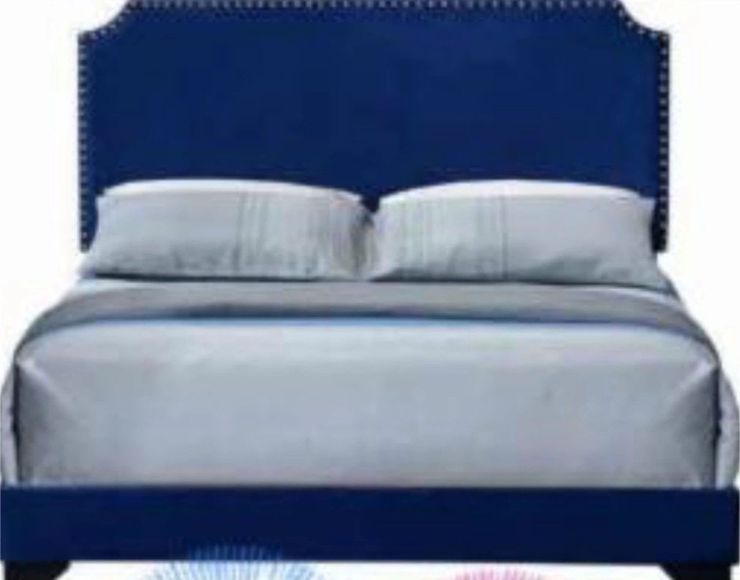 Brand new velvet bed in queen in stock